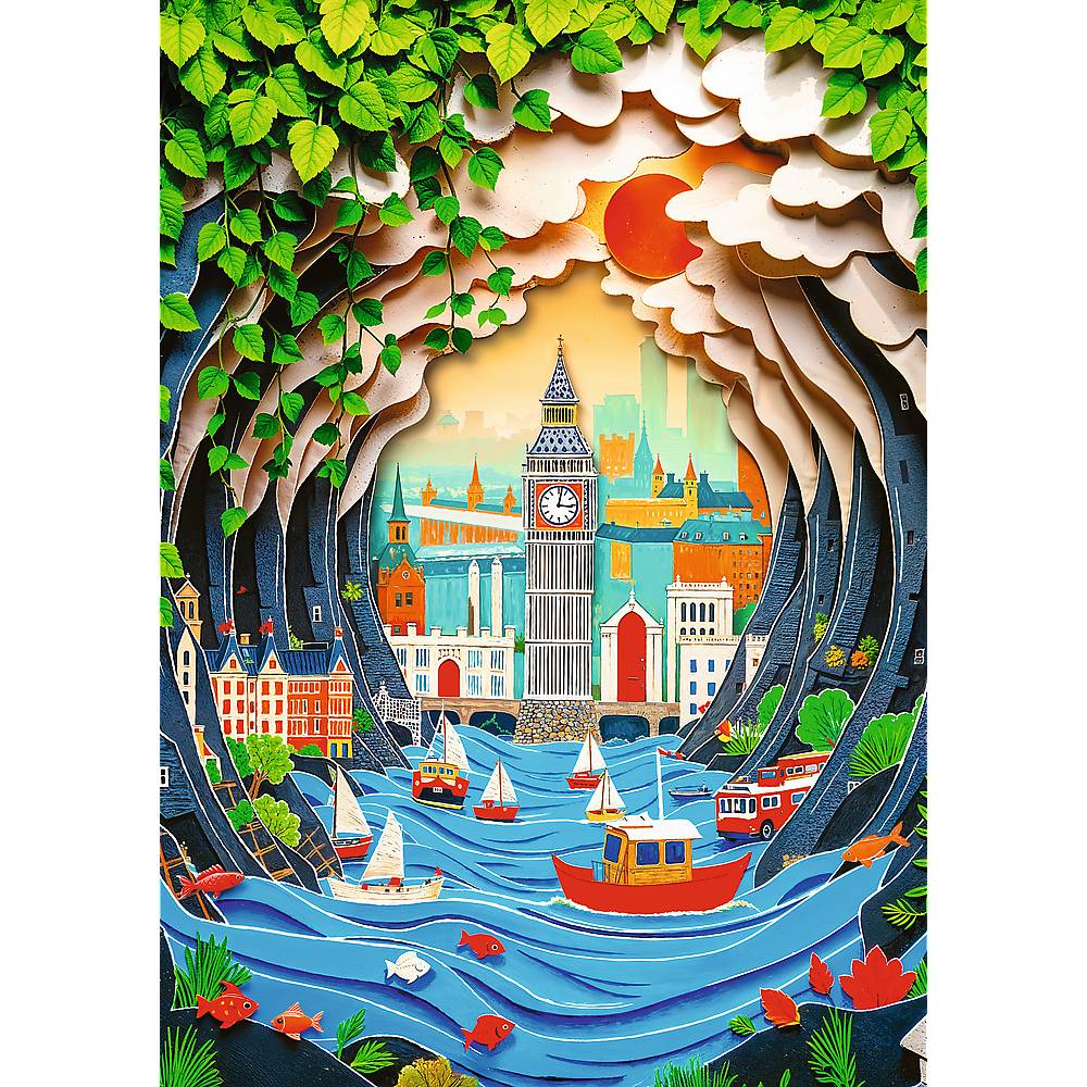 Trefl, 40 Jahre Jubiläum, London, 1000 Teile Puzzle