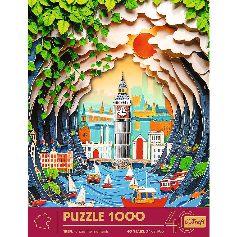 Trefl, 40 Jahre Jubiläum, London, 1000 Teile Puzzle