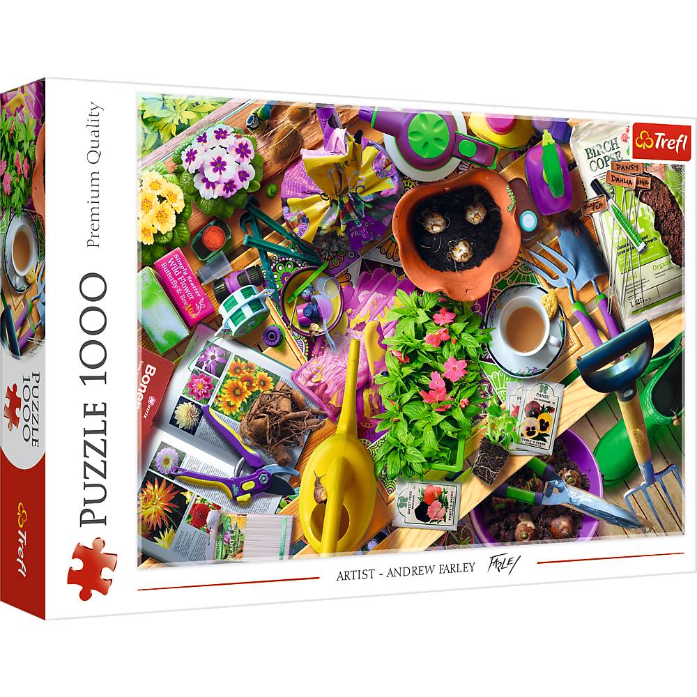 Trefl, Garten, 1000 Teile Puzzle