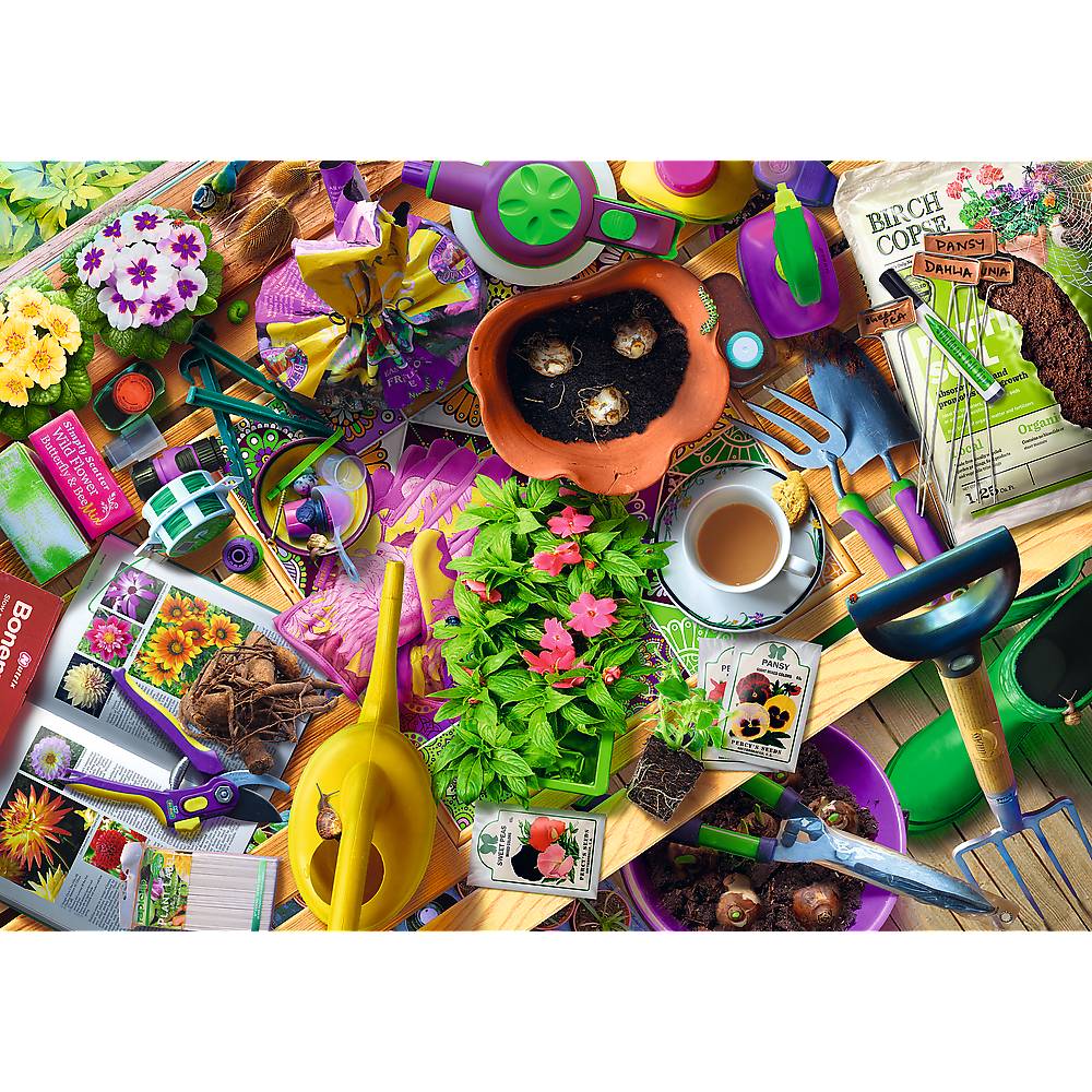 Trefl, Garten, 1000 Teile Puzzle