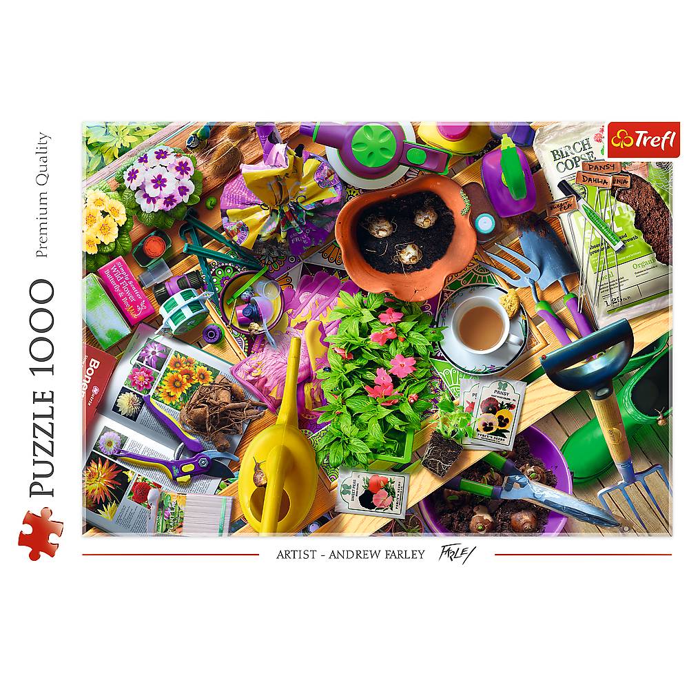 Trefl, Garten, 1000 Teile Puzzle