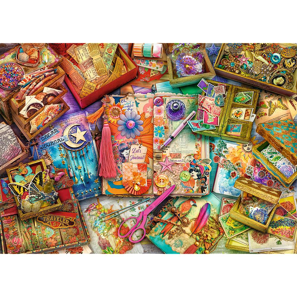 Trefl, Entdecker Tisch, 1000 Teile Premium Plus Puzzle