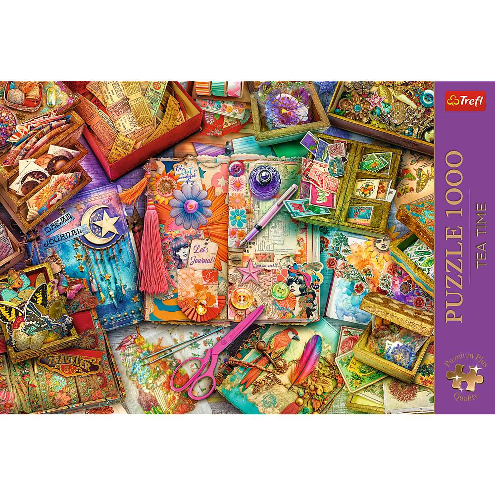 Trefl, Entdecker Tisch, 1000 Teile Premium Plus Puzzle
