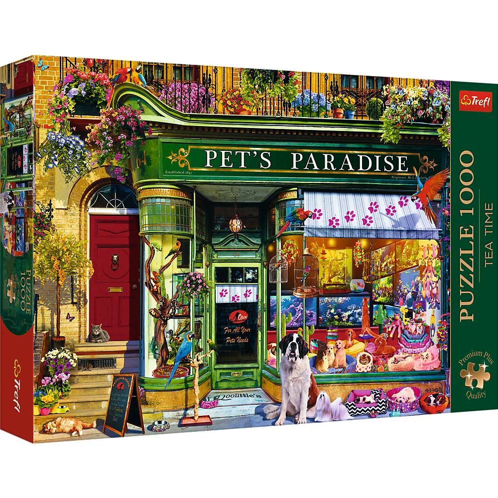 Trefl,Tier Pardies, 1000 Teile Premium Plus Puzzle