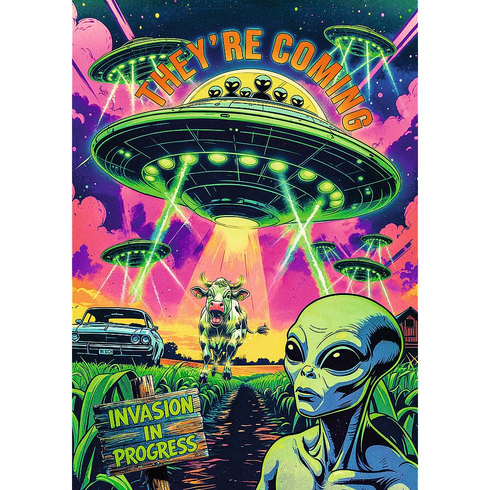 Trefl, UFO, 1000 Teile Premium Plus Puzzle