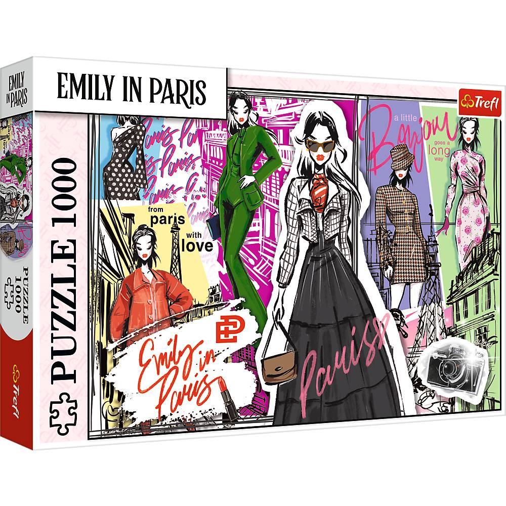 Trefl, Emily in Paris, Inspirationen, 1000 Teile Puzzle