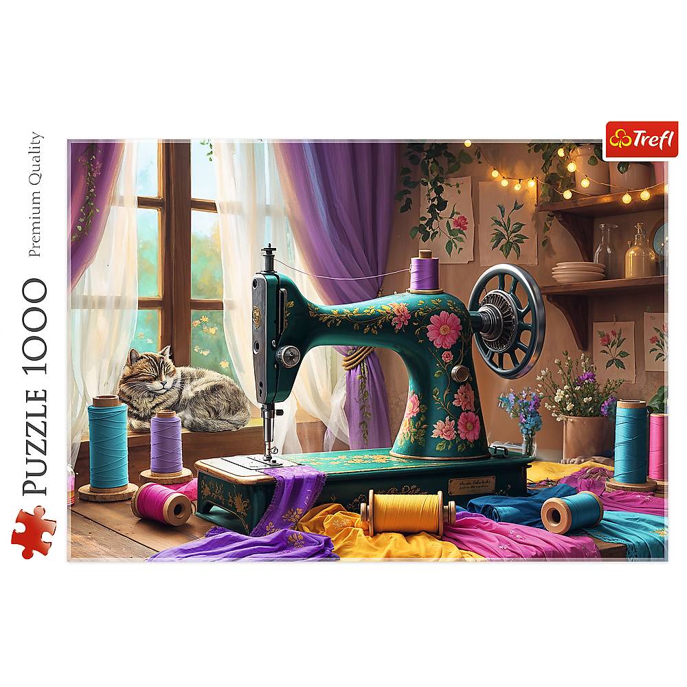 Trefl, Mein Nähatelier, 1000 Teile Puzzle