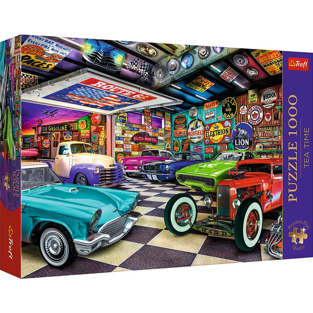 Trefl, Automuseum, 1000 Teile Premium Plus Puzzle