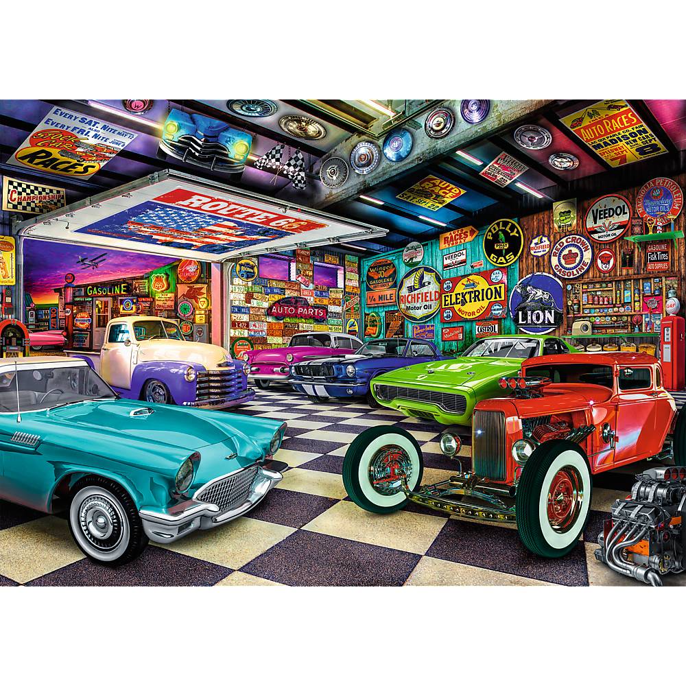 Trefl, Automuseum, 1000 Teile Premium Plus Puzzle