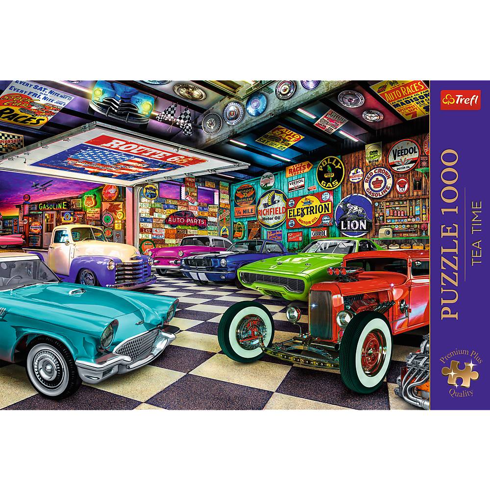 Trefl, Automuseum, 1000 Teile Premium Plus Puzzle