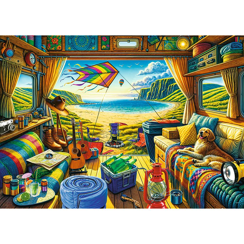 Trefl, Van Life, 1000 Teile Premium Plus Puzzle