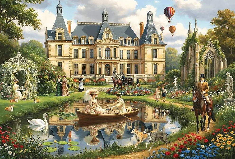 Trefl, Palast am Wasser, 1500 Teile Puzzle