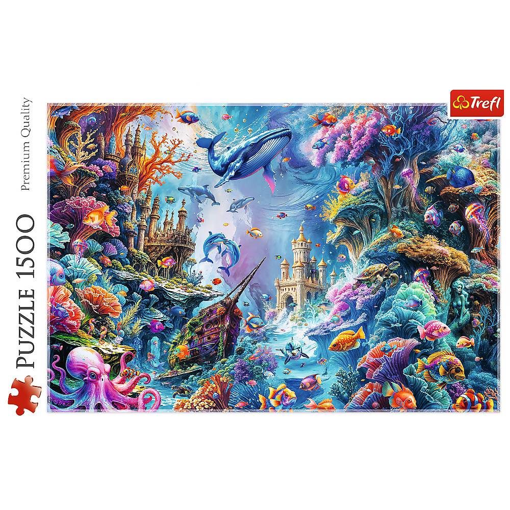 Trefl, Unterwasserwelt, 1500 Teile Puzzle