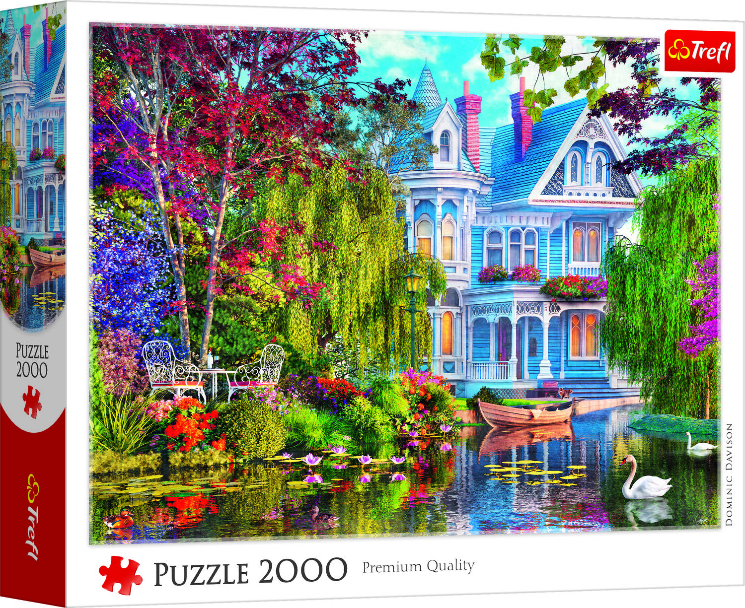 Trefl, Haus am See, 2000 Teile Puzzle
