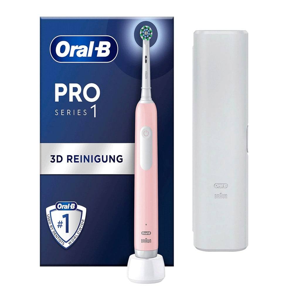 Oral-B Pro 1 elektrische Zahnbürste rosa