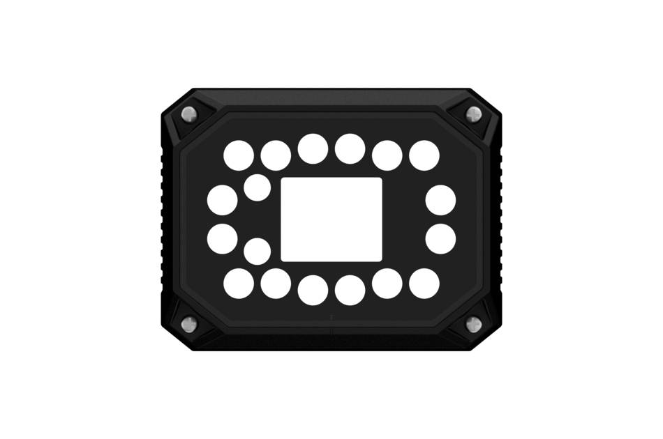 Hanwha Vision SPF-BCB0, Mono-BCR-Kamera-Frontabdeckung Klare Frontabdeckung