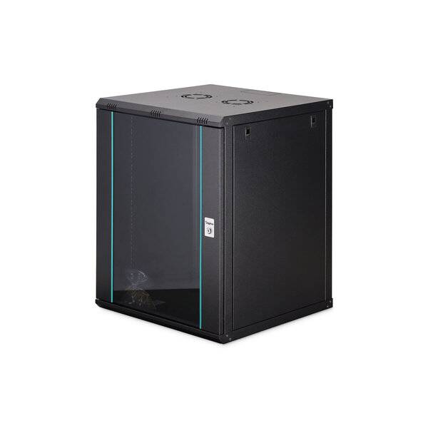 DIGITUS Wandgehäuse Dynamic 16HE 600x600mm schwarz
