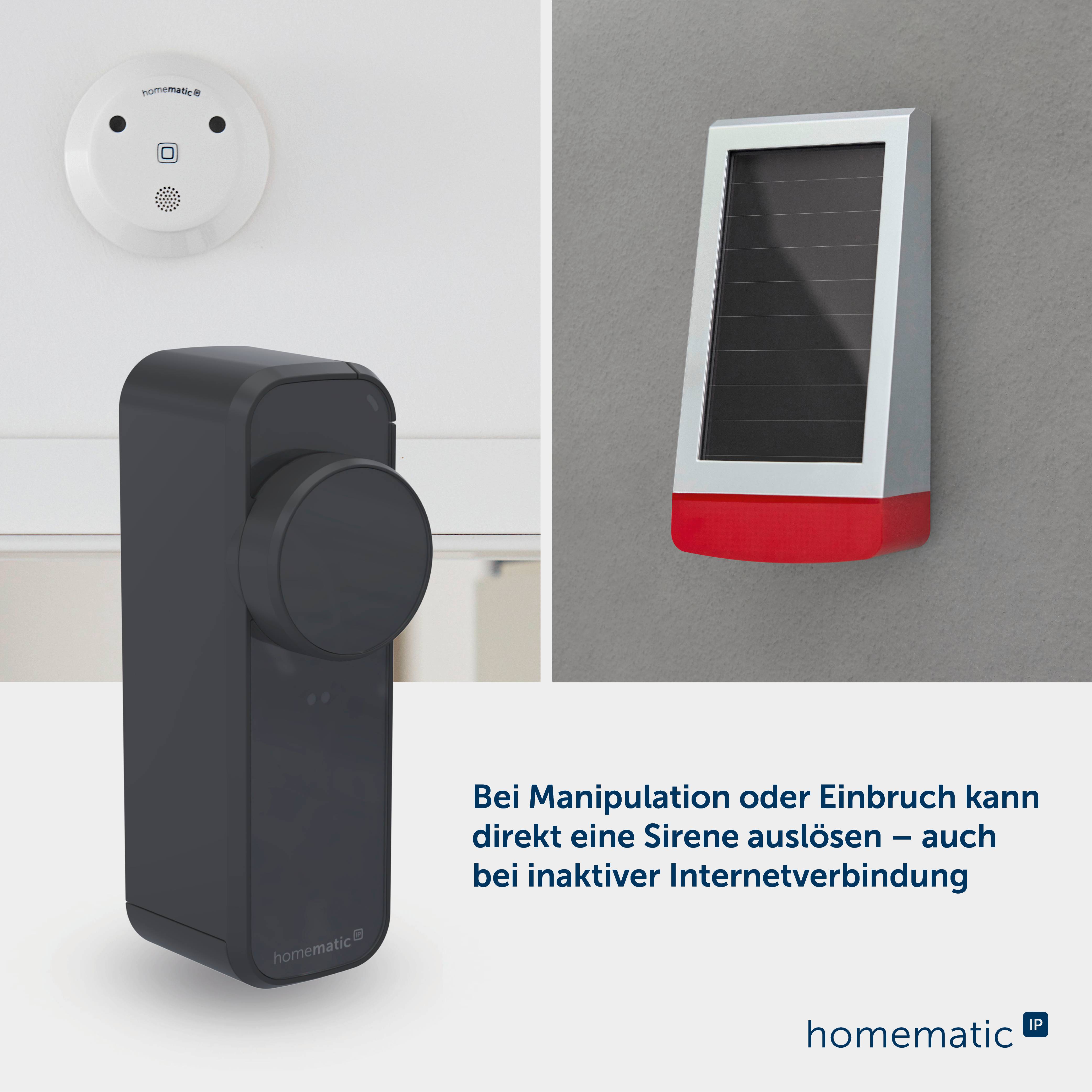 HOMEMATIC IP 162500A0, Türschlossantrieb pro, anthrazit