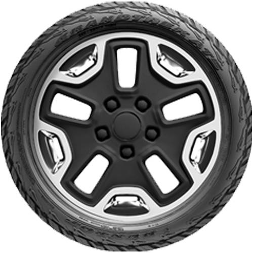 DUNLOP Sommerreifen 255/70 R16 TL 111T GRANDTREK AT5 OWL M+S