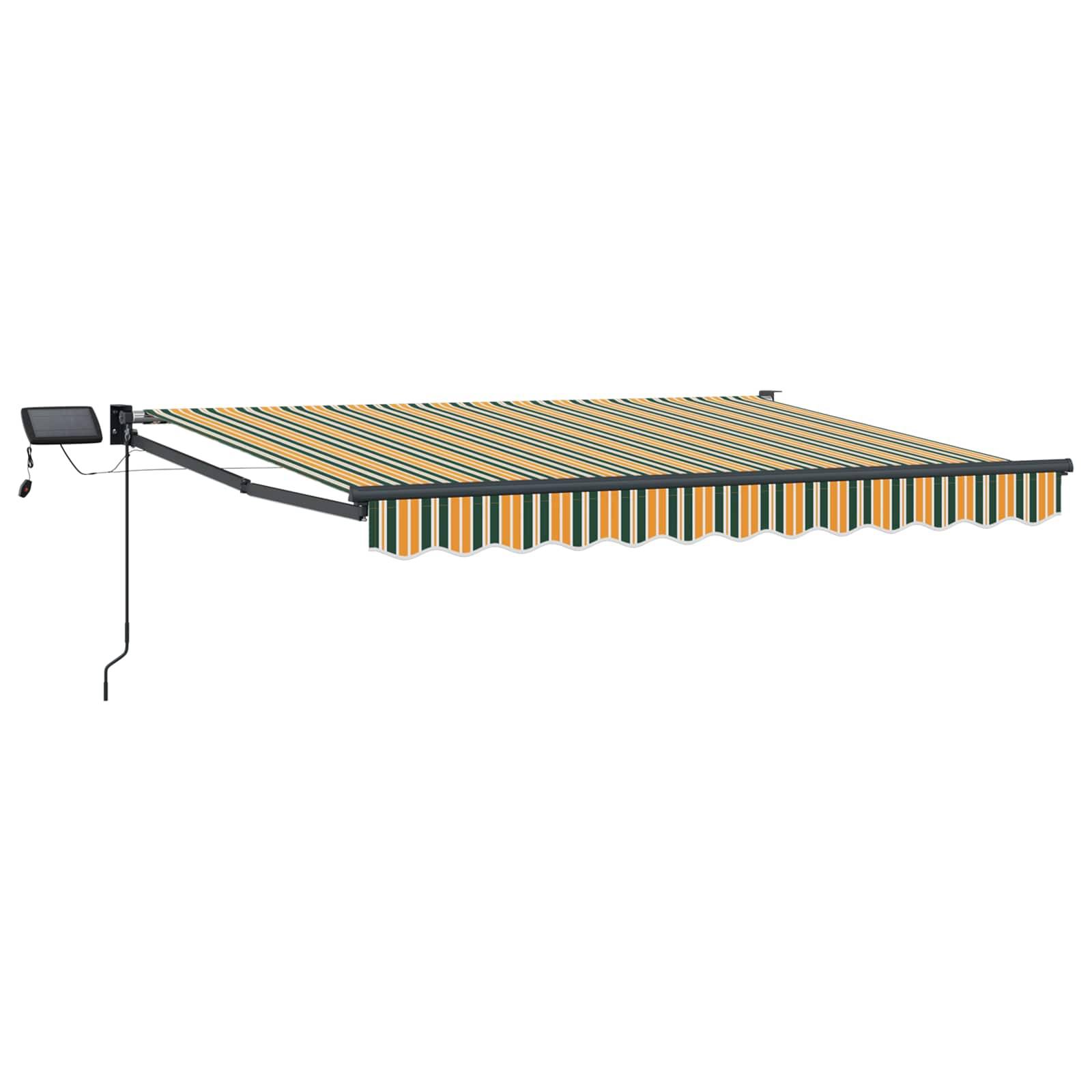 vidaXL Manuelle Gelenkarmmarkise mit LEDs 3 x 2,5 m