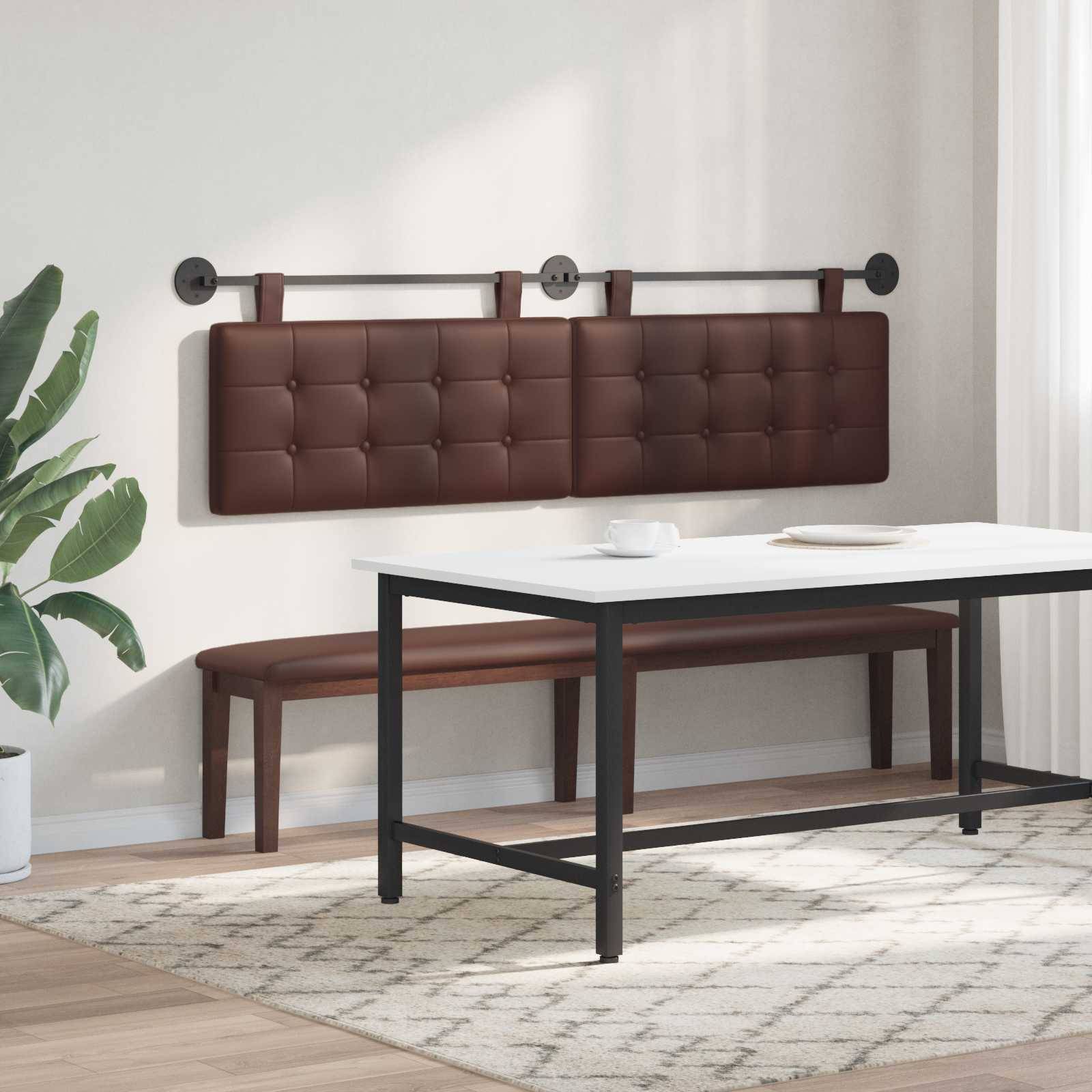 vidaXL Hängendes Kopfteil Kunstleder