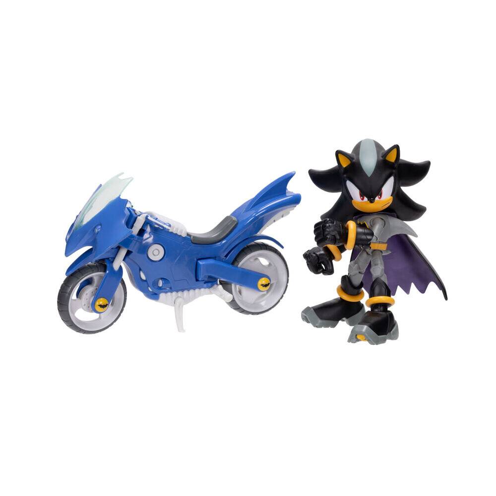 Sonic The Hedgehog Shadow mit Batcycle-Figur 12 cm