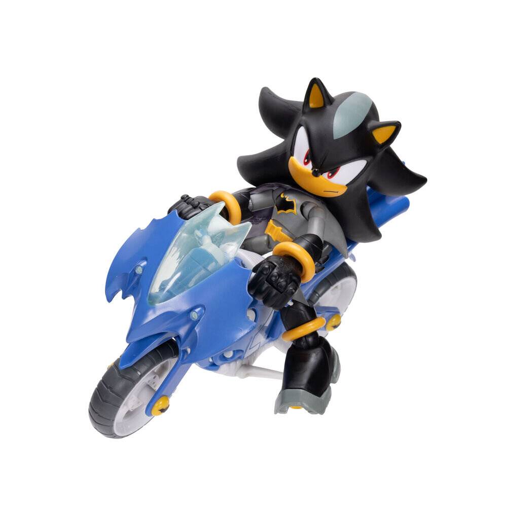 Sonic The Hedgehog Shadow mit Batcycle-Figur 12 cm