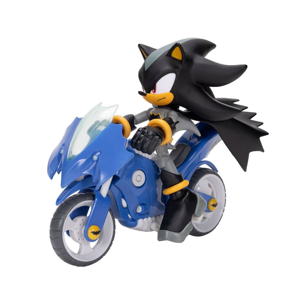 Sonic The Hedgehog Shadow mit Batcycle-Figur 12 cm