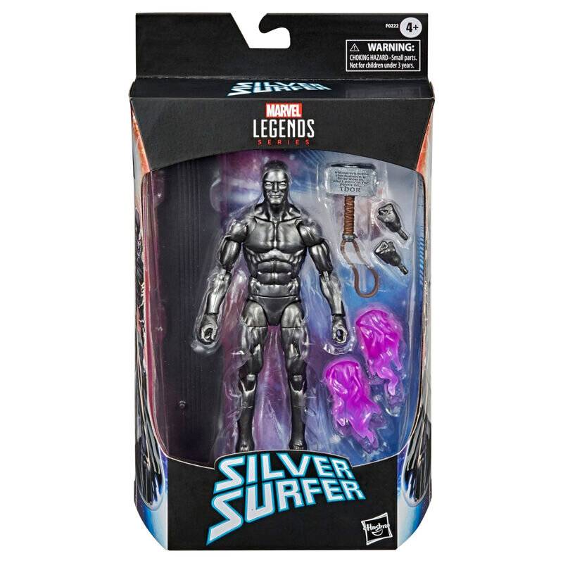 Marvel Legends Surferfigur, 15 cm, silberfarben
