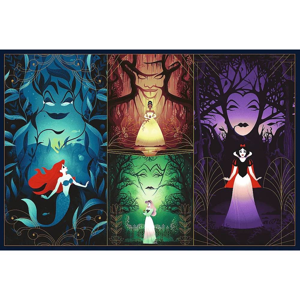 Trefl, Disney Princess, 2x 200 Teile Puzzle