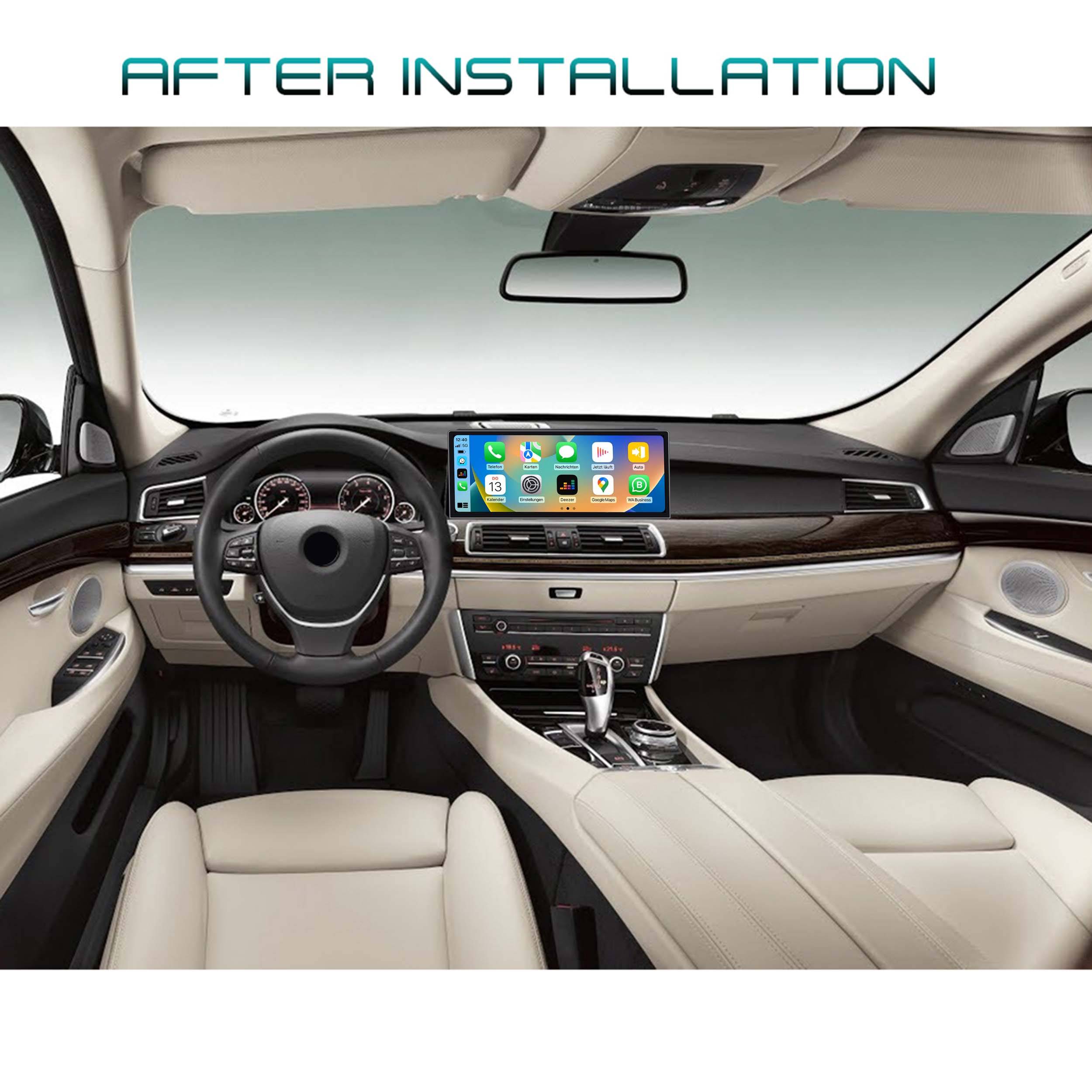 Für BMW 5er F07 NBT 12,3" Touchscreen Android GPS Navigation CarPlay AndroidAuto