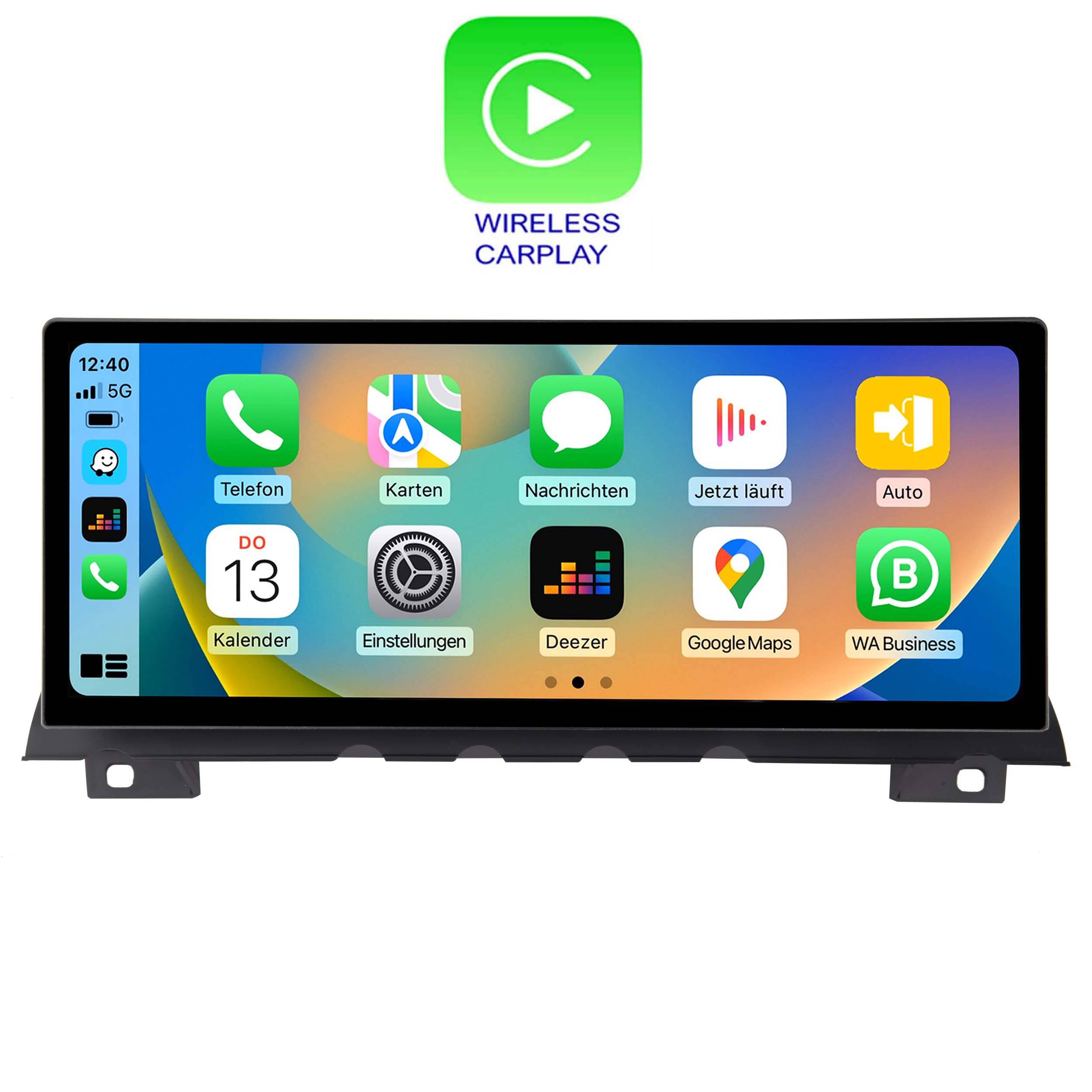 Für BMW 5er F07 NBT 12,3" Touchscreen Android GPS Navigation CarPlay AndroidAuto