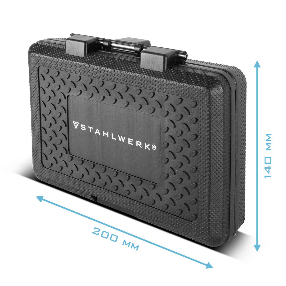 STAHLWERK 5 Schlagschraubnüsse 1/2" Schoneinsätze 15 17 19 21 22 mm