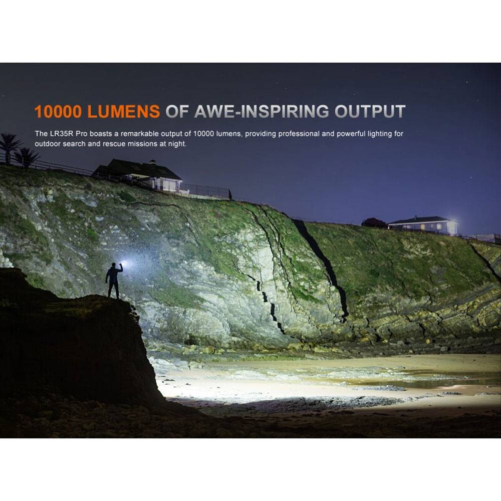Fenix LR35R Pro Gradient LED Taschenlampe 10.000 Lumen - Limited Edition