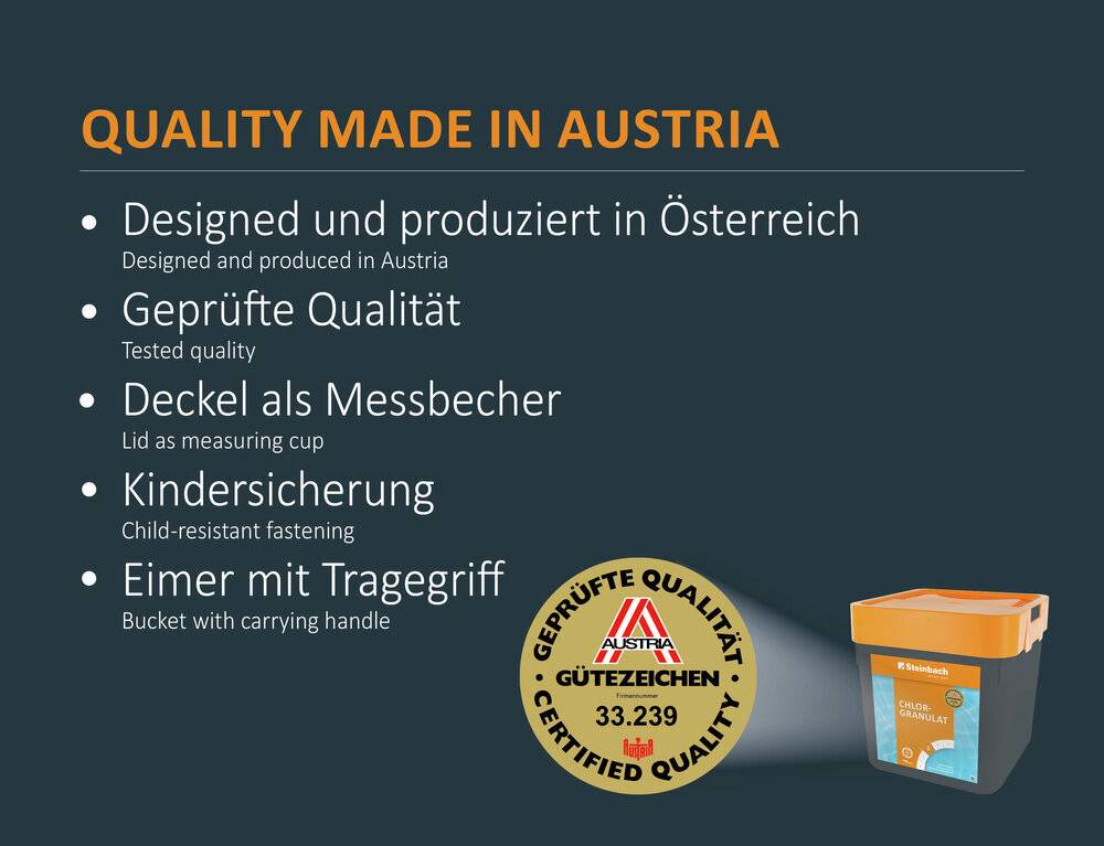 Steinbach | Poolpflege pH-Stabilisator | 1 kg | zur optimalen pH-Wert-Einstellung | effiziente Wasserpflege | einfache Anwendung #1