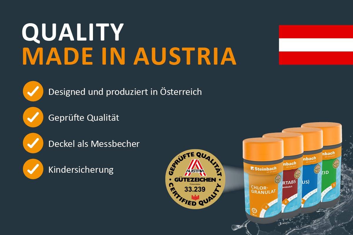 Steinbach Poolpflege Chlor Starterset, Pool Startersets, 0759001TS