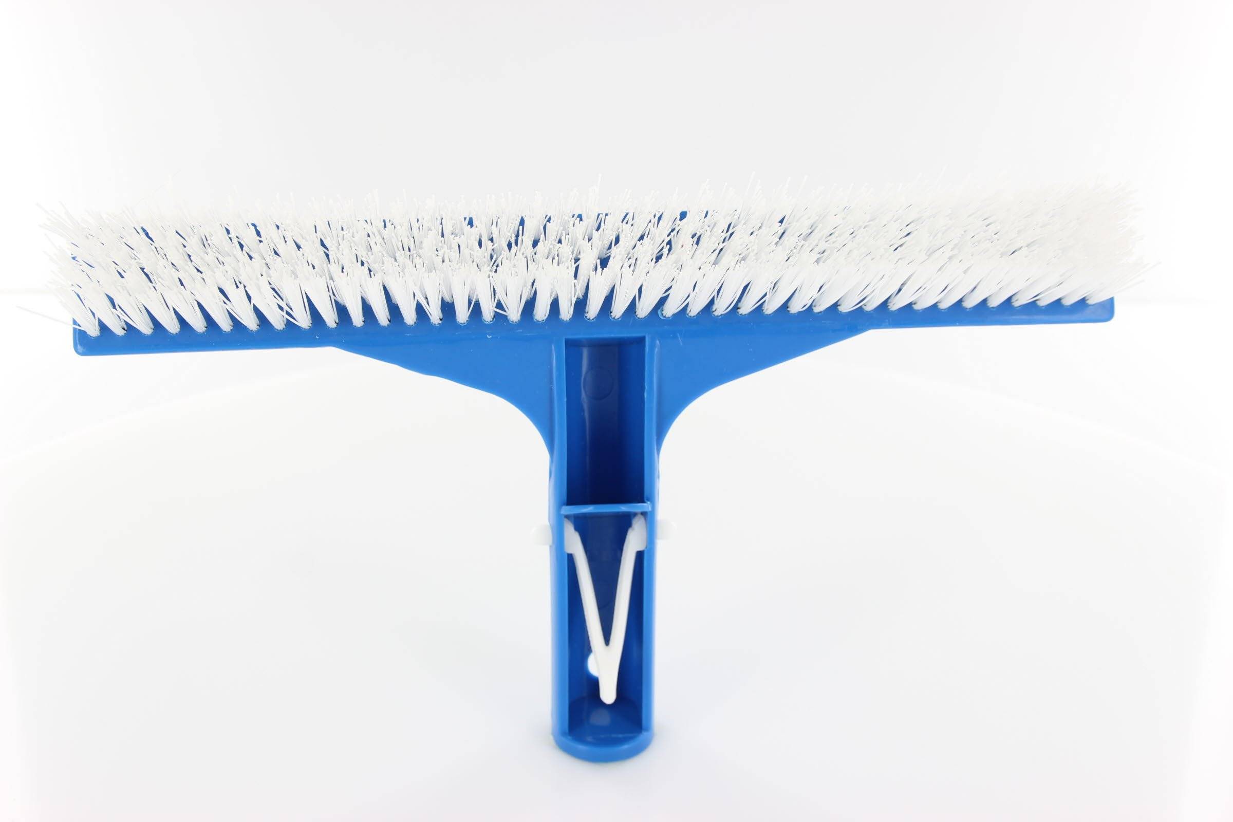 Steinbach | Beckenbürste kompakt | kompatibel mit Teleskopstange | Länge: 25 cm | ideal für effektive Poolpflege