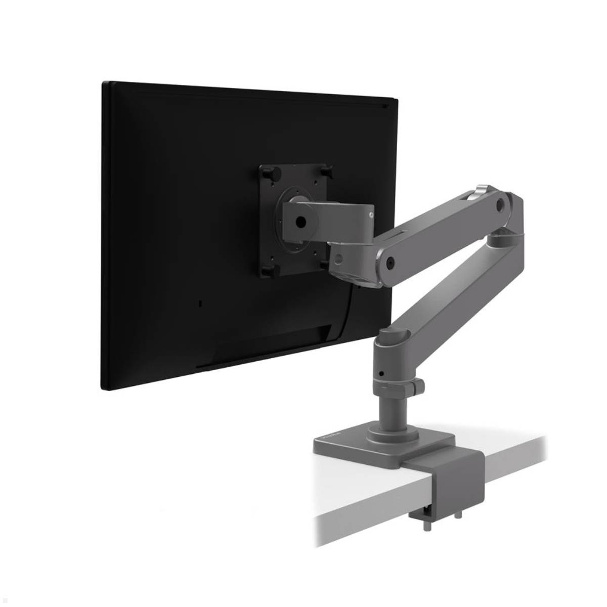 Ergotron LX Pro Monitor Tischhalterung mit C-Klemme, Grau (45-712-293)