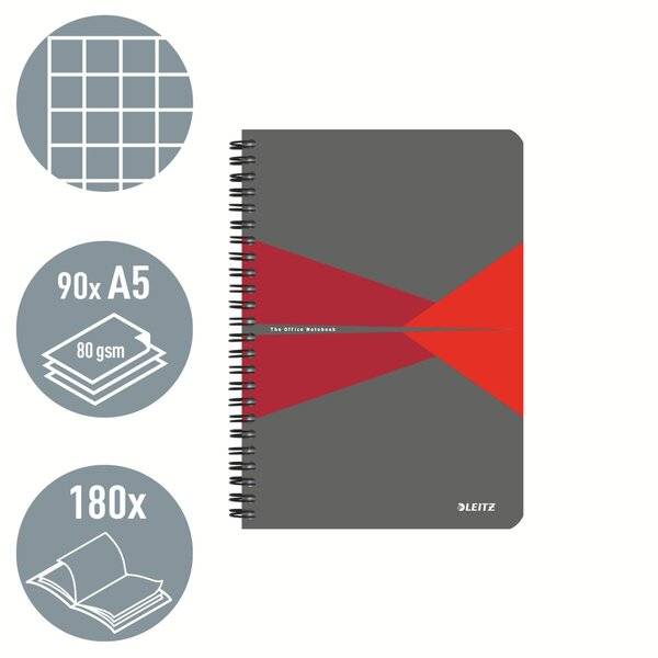 Notebook Office DIN A5 kariert