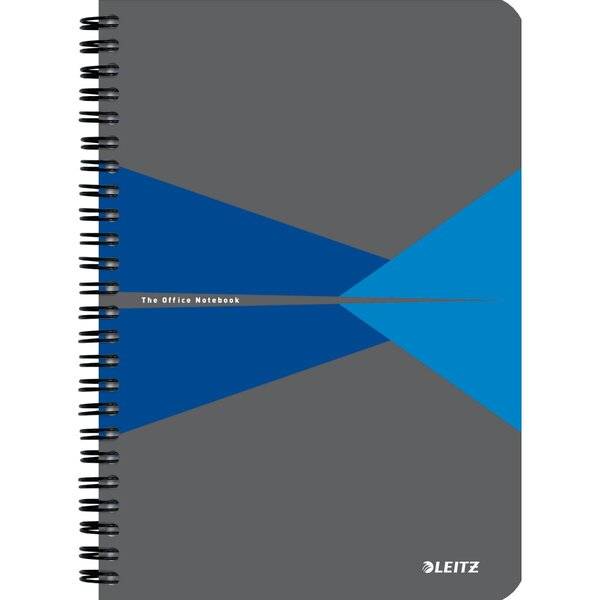 Collegeblock Office A5 Karton liniert blau