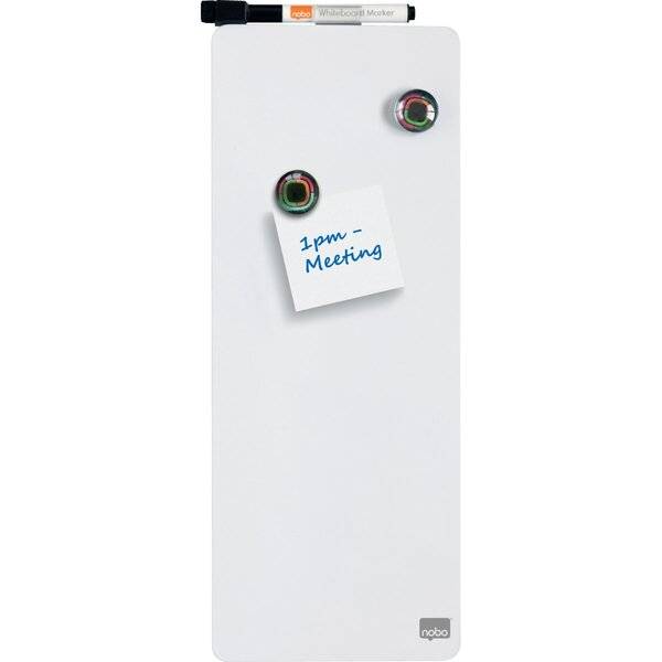 Whiteboard Mini magnetisch 140x360mm weiß