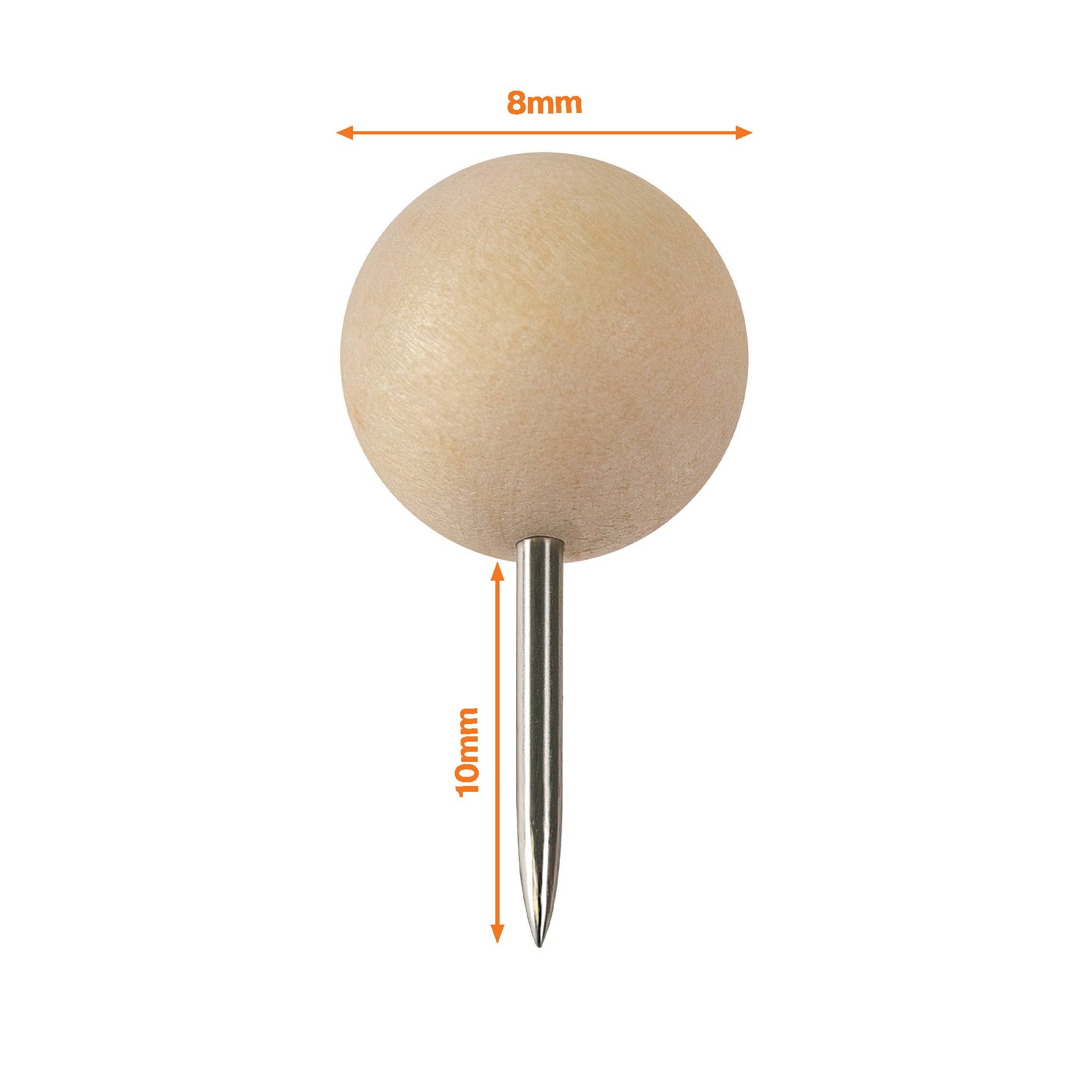 Nobo Pinnnadeln braun 40 St.