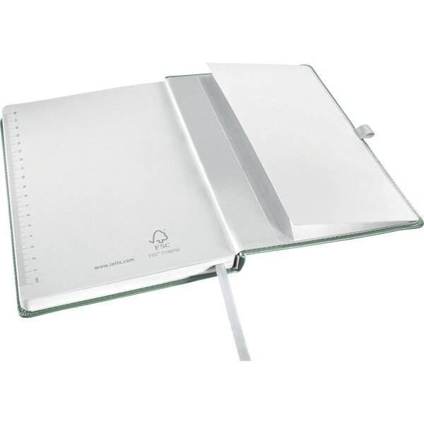 Notizbuch Style HC A5 kariert seladon grün