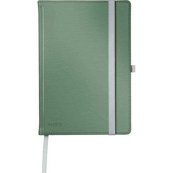 Notizbuch Style HC A5 kariert seladon grün