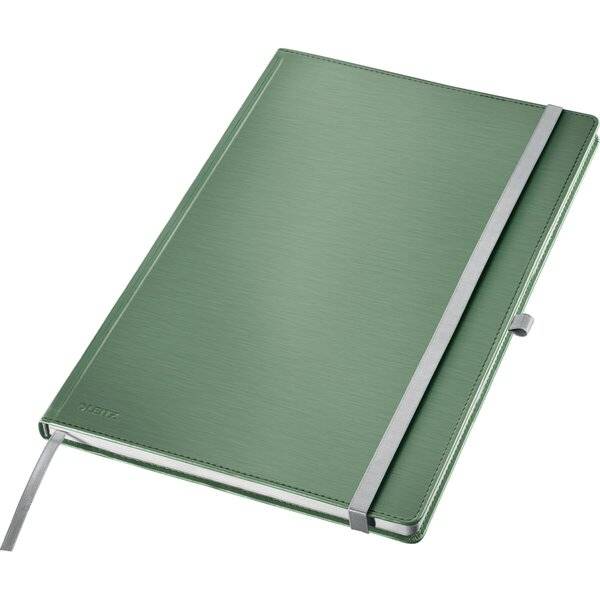 Notizbuch Style HC A4 kariert seladon grün