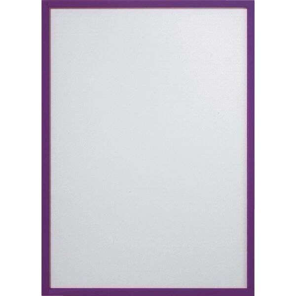 Dokumentenhalter A4 magnetisch violett 10 Stück