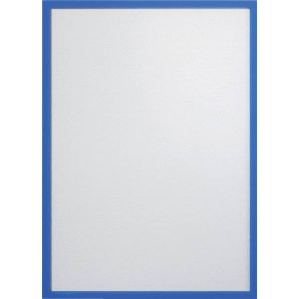 Dokumentenhalter A4 magnetisch hellblau 10 Stück