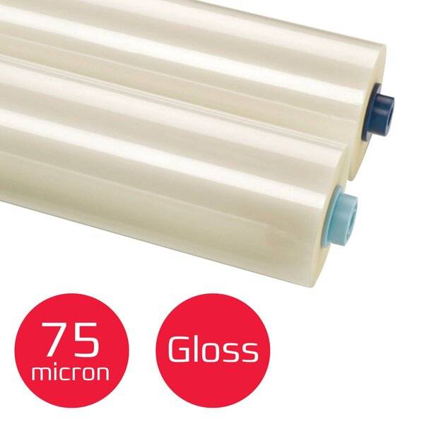 Laminier-Film Ezload 75mic 75m glänzend 2 Stück
