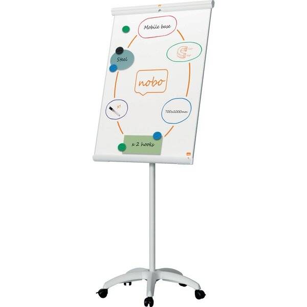 Flipchart Premium Plus Mobil Stahl Sternfuß