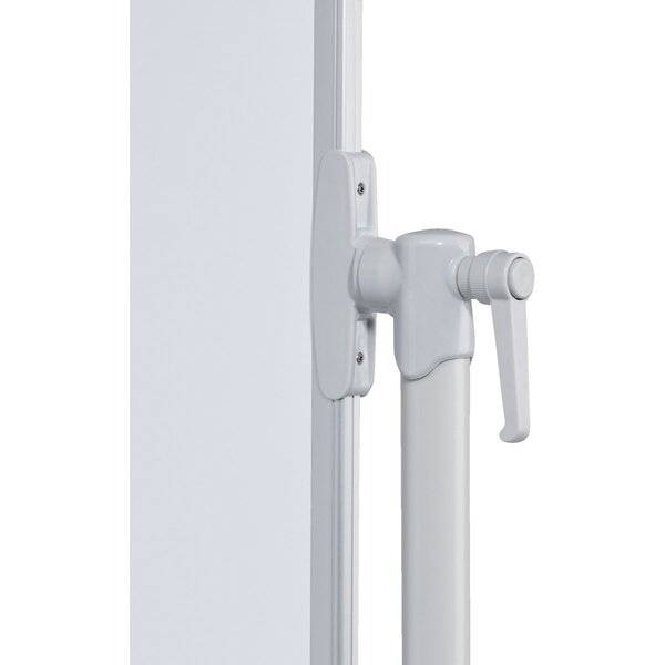 Stativdrehtafel Whiteboard Stahl 150x120cm